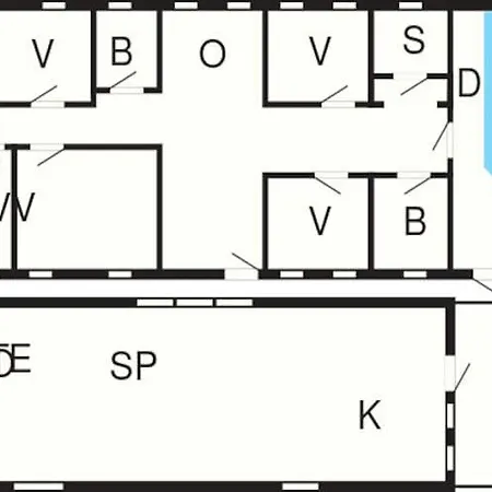 Holiday home 12 Person In Lemvig Ferring